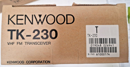 Kenwood 230 vhf handheld - vhf,
