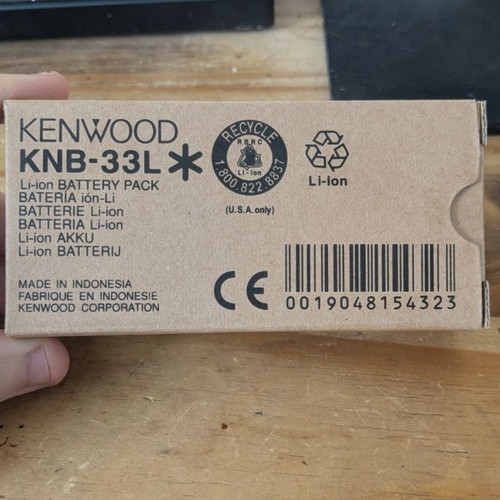 Kenwood knb 33l - knb-33l, li-ion